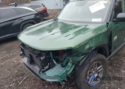 2025 Ford Bronco Sport Big Bend from USA, damaged, VIN 3FMCR9BN6SRF04227